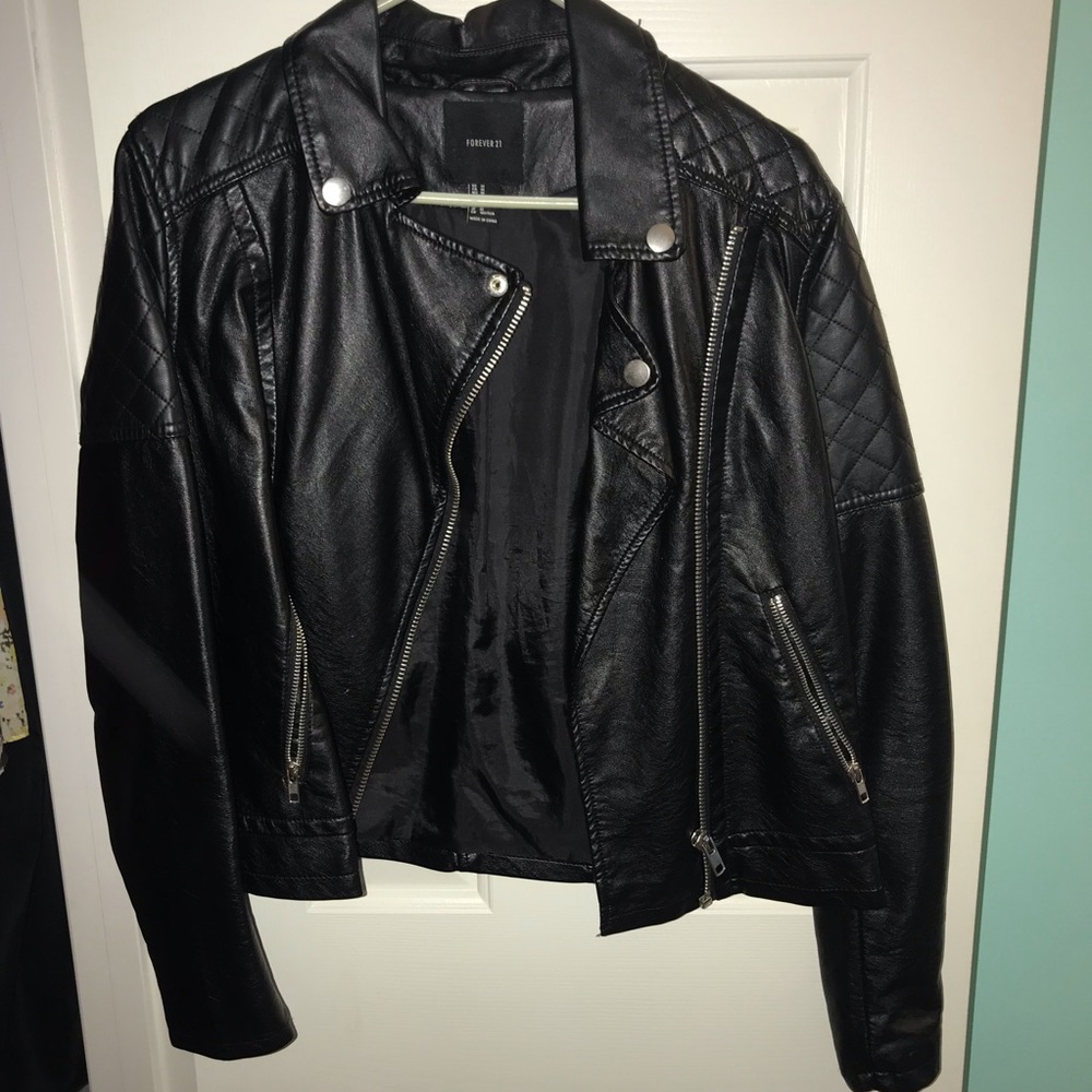Forever 21 leather jacket